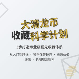 大清龙币铜元的收藏如何制定科学的收藏计划