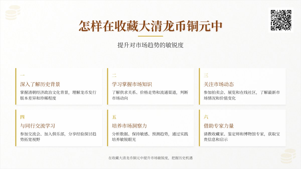 怎样在收藏大清龙币铜元中提升对市场趋势的敏锐度