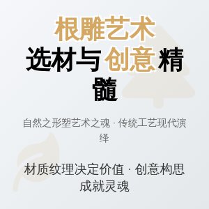 根雕收藏的选材与创意