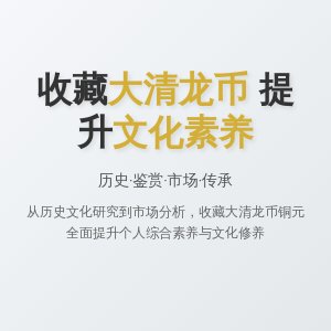 怎样在收藏大清龙币铜元中提升自己的综合素养