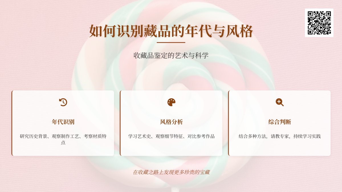 如何识别藏品的年代与风格？