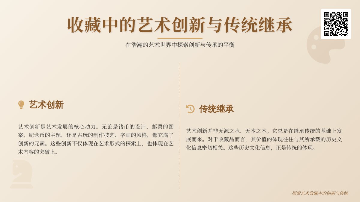 收藏中的艺术创新与传统继承 收藏中的艺术创新与传统继承