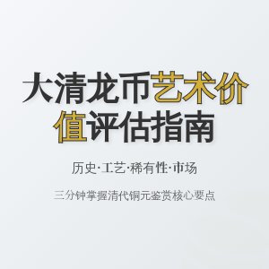 怎样评估大清龙币铜元的艺术价值