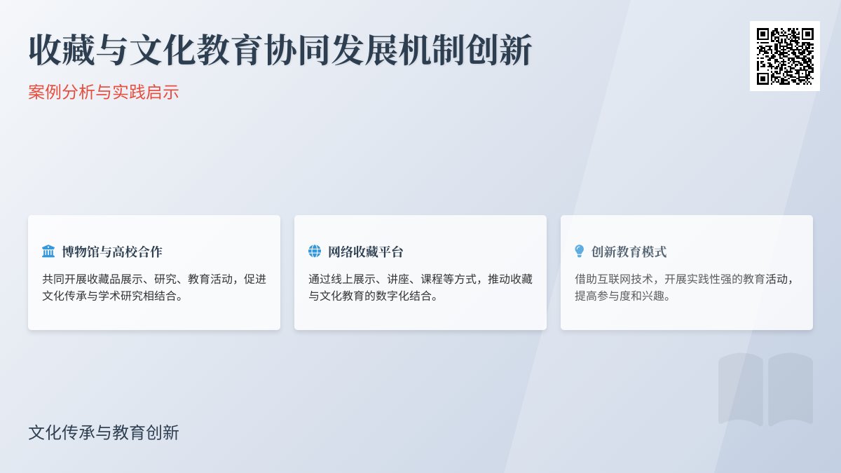 收藏与文化教育的协同发展机制创新的案例分析与实践启示 收藏与文化教育的协同发展机制创新的案例分析与实践启示
