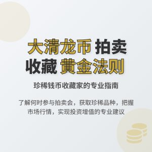哪些情况下适合参与大清龙币铜元的拍卖会