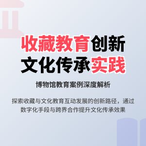 收藏与文化教育互动发展策略创新实践案例反思与改进方向探索方法与路径研究案例分析与理论深化方法与路径研究案例分析与实践指导案例分析