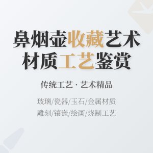 鼻烟壶收藏的材质与工艺