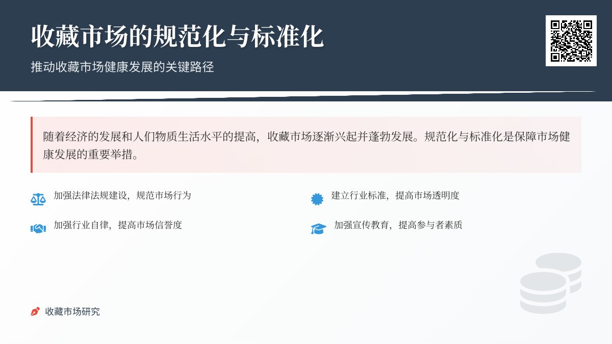 收藏市场的规范化与标准化 收藏市场的规范化与标准化