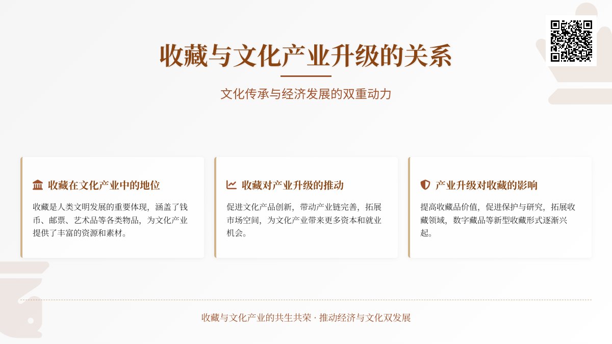 收藏与文化产业升级的关系