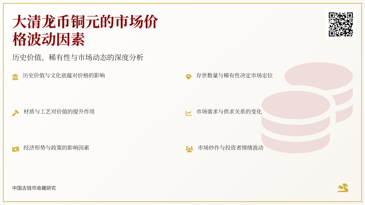 大清龙币铜元的市场价格波动因素有哪些 大清龙币铜元的市场价格波动因素有哪些