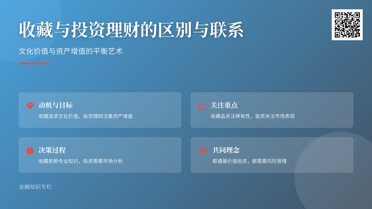 收藏与投资理财的区别与联系 收藏与投资理财的区别与联系
