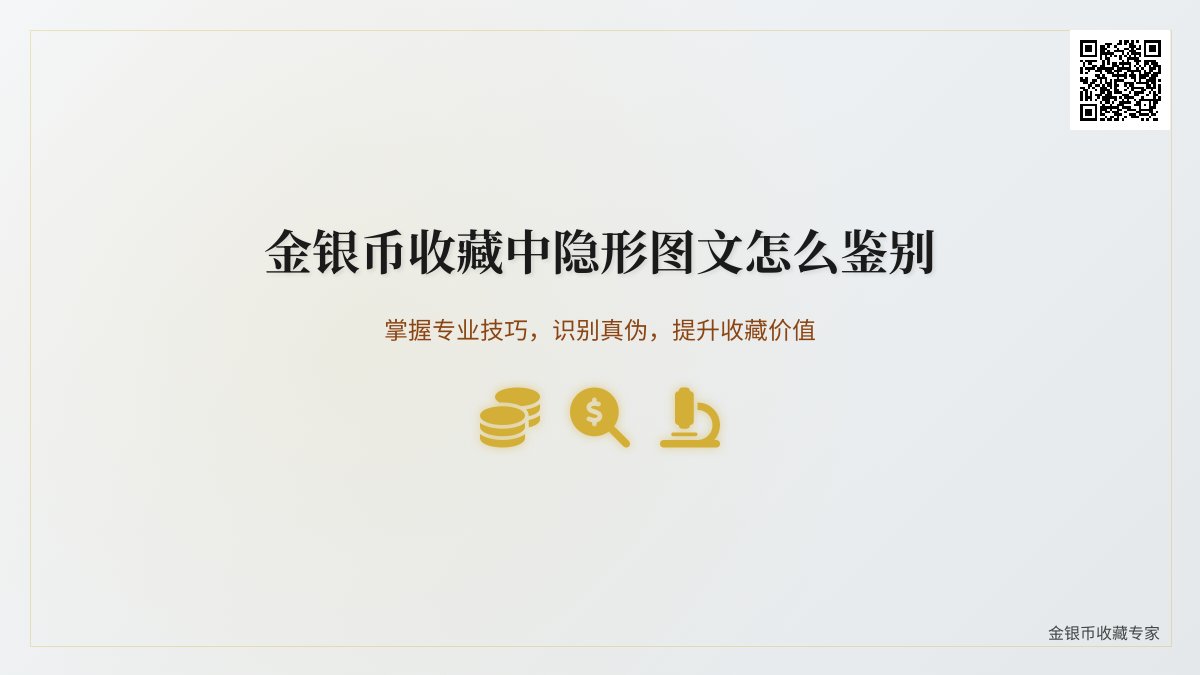 金银币收藏中隐形图文怎么鉴别