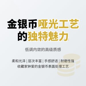 金银币收藏中哑光工艺有何特点