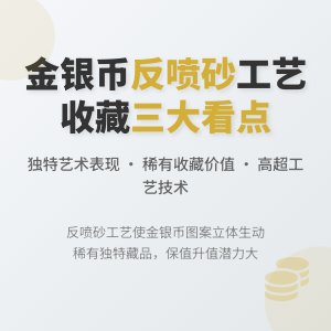 金银币收藏中反喷砂工艺有何看点