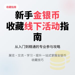 新手收藏金银币如何参与线下活动