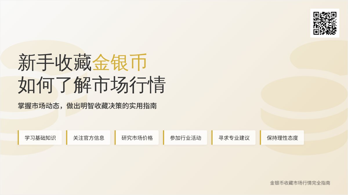 新手收藏金银币如何了解市场行情 新手收藏金银币如何了解市场行情