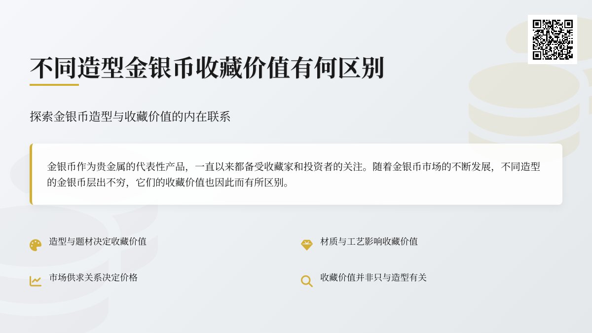 不同造型金银币收藏价值有何区别 不同造型金银币收藏价值有何区别