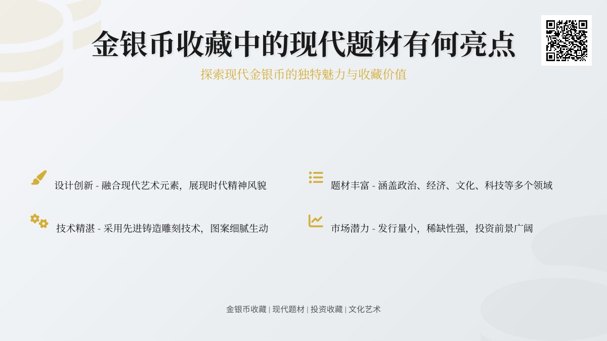 金银币收藏中的现代题材有何亮点 金银币收藏中的现代题材有何亮点