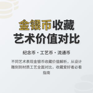 不同艺术表现金银币收藏价值对比