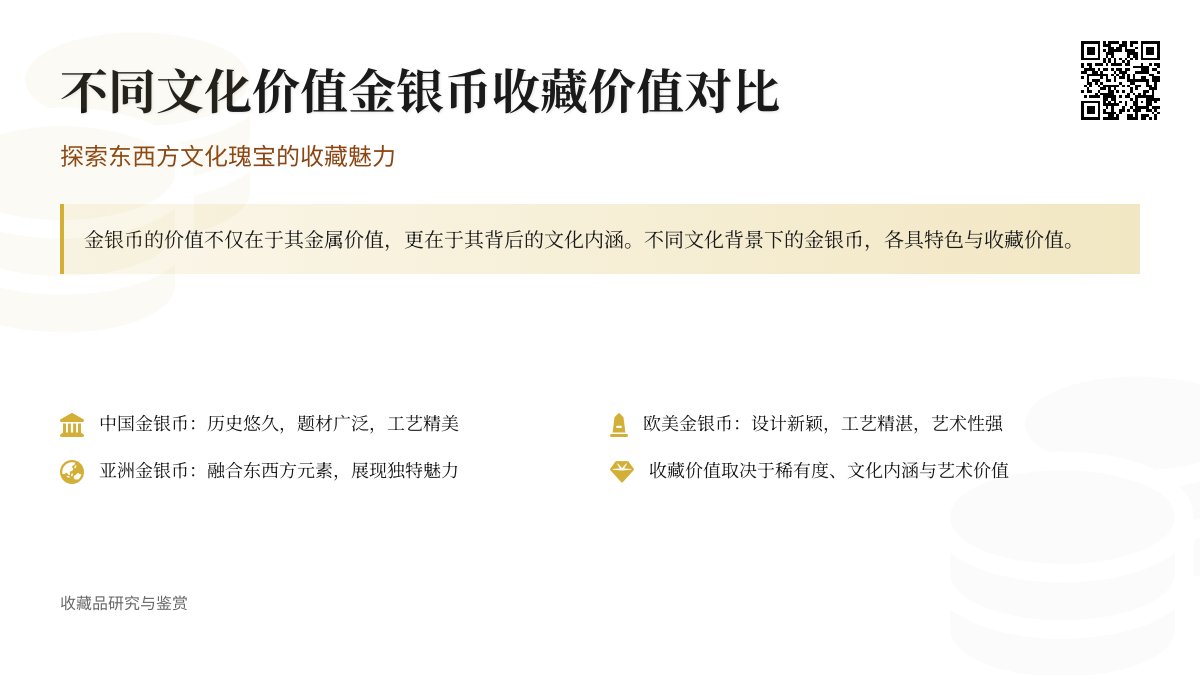 不同文化价值金银币收藏价值对比 不同文化价值金银币收藏价值对比