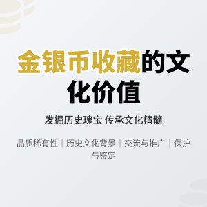金银币收藏中的文化价值实现策略