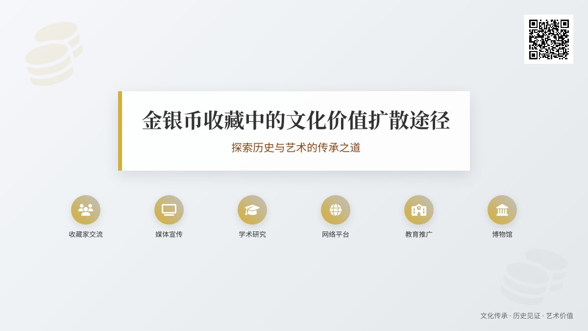 金银币收藏中的文化价值扩散途径 金银币收藏中的文化价值扩散途径