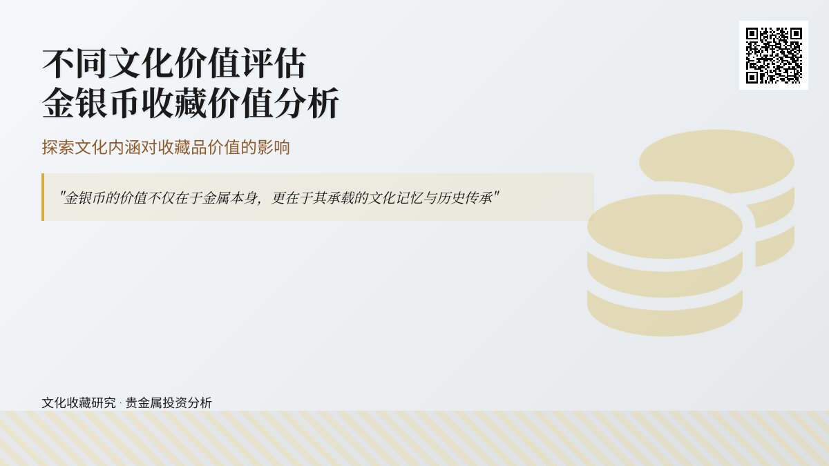 不同文化价值评估金银币收藏价值分析