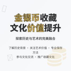 金银币收藏中的文化价值提升方向