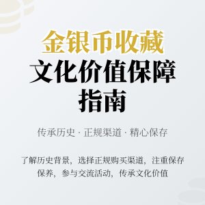 金银币收藏中的文化价值保障方法