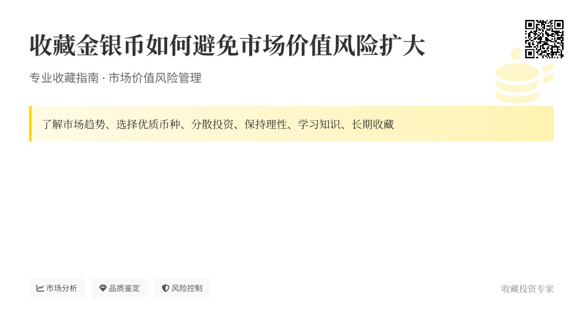 收藏金银币如何避免市场价值风险扩大