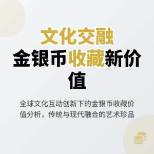 不同文化价值互动创新金银币收藏价值分析