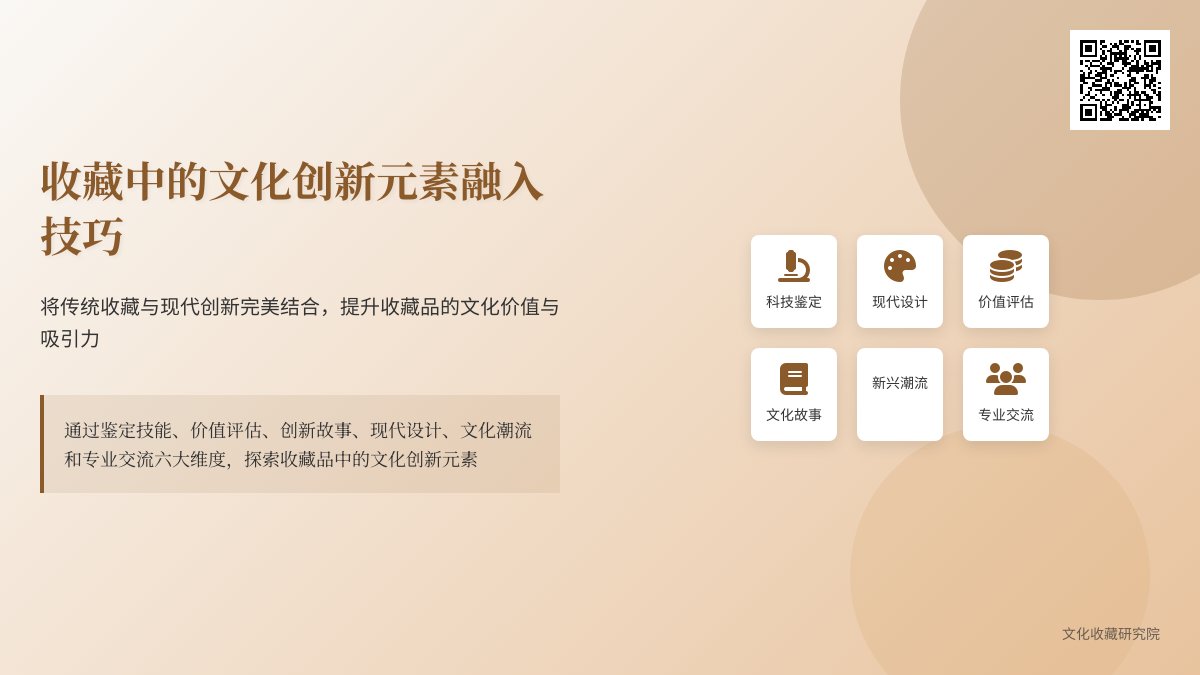 收藏中的文化创新元素融入技巧