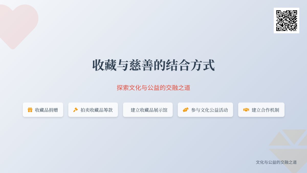 收藏与慈善的结合方式 收藏与慈善的结合方式