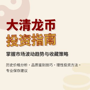 如何判断大清龙币铜元的市场价格波动趋势与应对措施