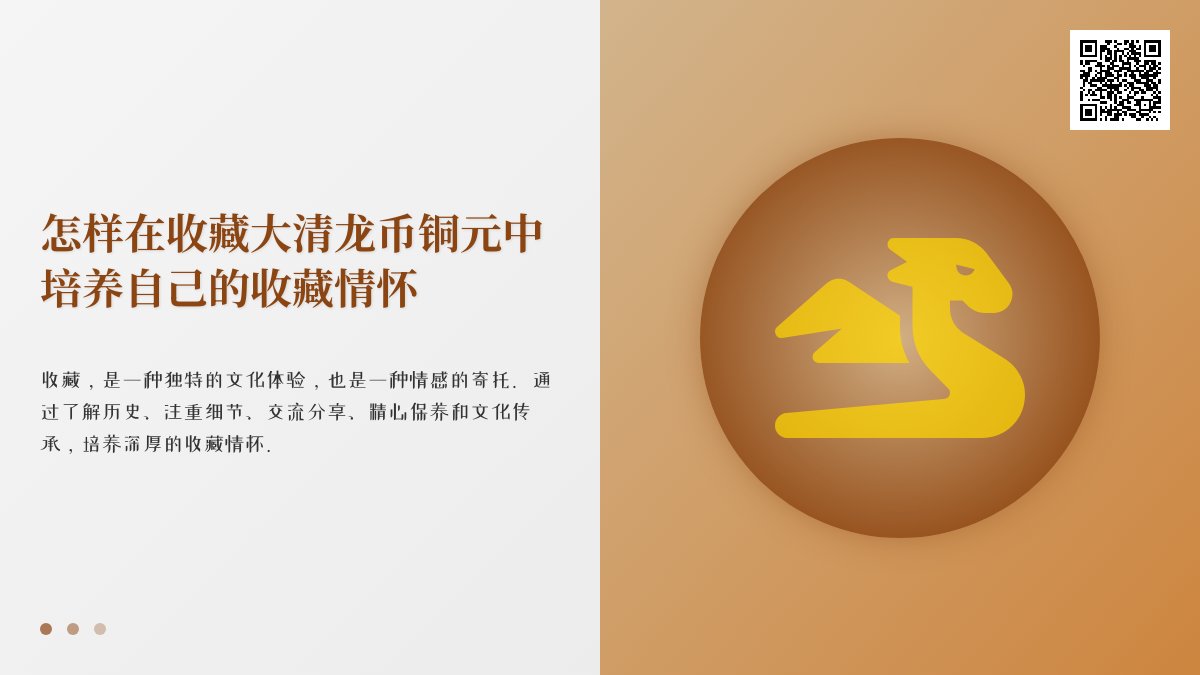 怎样在收藏大清龙币铜元中培养自己的收藏情怀