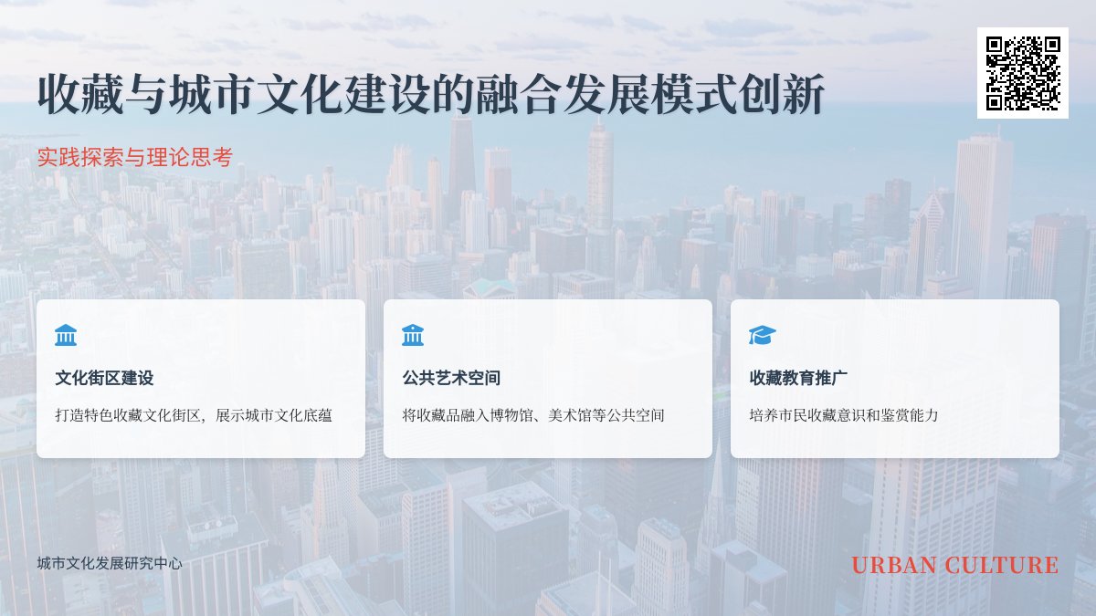 收藏与城市文化建设的融合发展模式创新的实践探索与理论思考 收藏与城市文化建设的融合发展模式创新的实践探索与理论思考