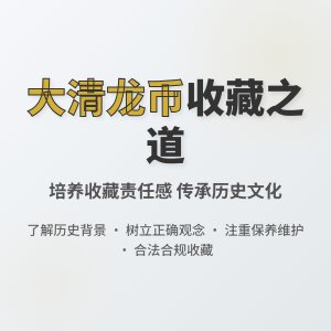怎样在收藏大清龙币铜元中培养自己的收藏责任感