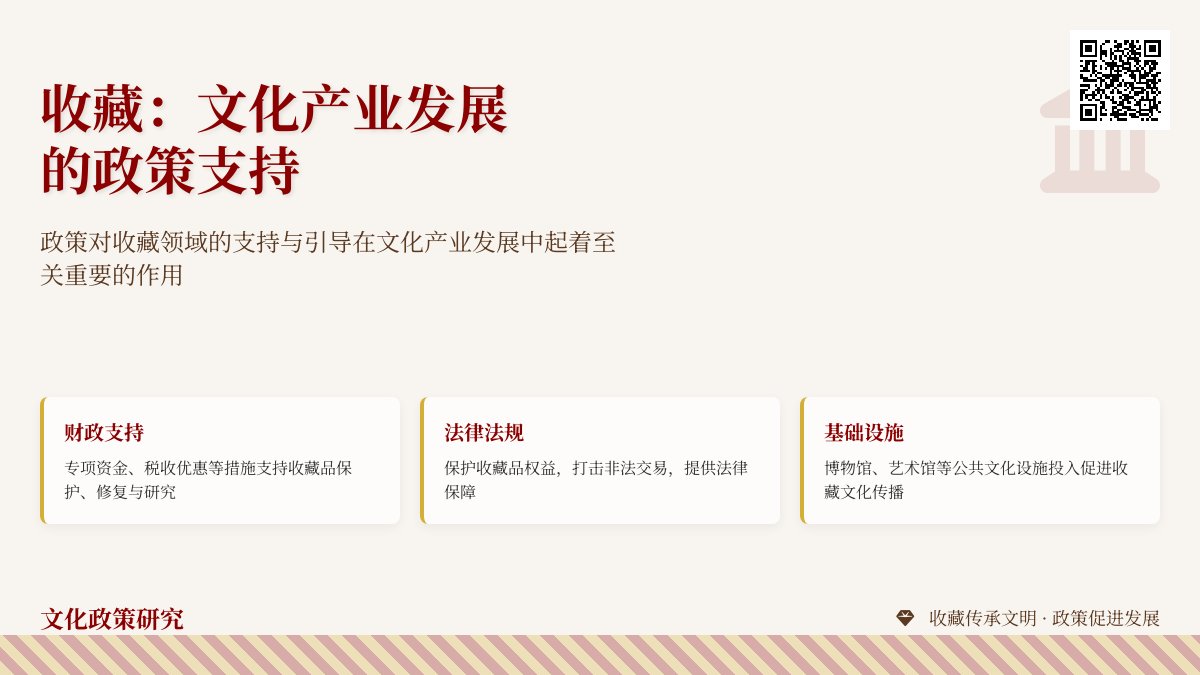收藏在文化产业发展中的政策支持 收藏在文化产业发展中的政策支持