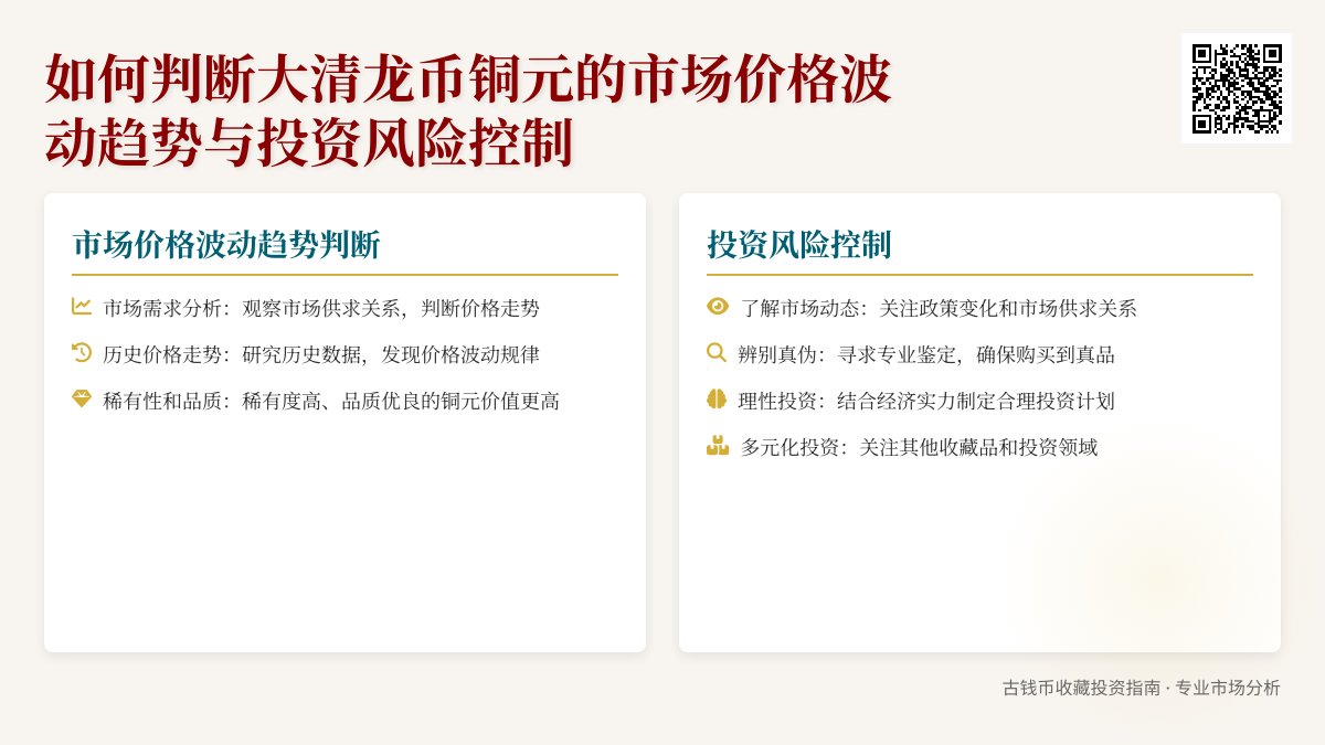 如何判断大清龙币铜元的市场价格波动趋势与投资风险控制 如何判断大清龙币铜元的市场价格波动趋势与投资风险控制