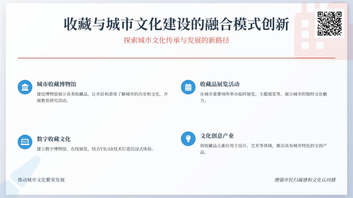 收藏与城市文化建设的融合模式创新