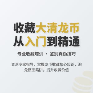 大清龙币铜元的收藏市场是否有专业的收藏培训机构