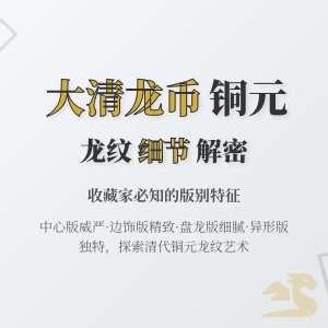 大清龙币铜元的不同版别在龙纹细节上有何差异特征