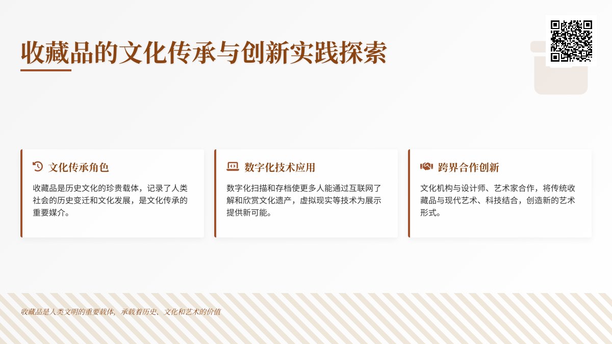 收藏品的文化传承与创新实践探索 收藏品的文化传承与创新实践探索