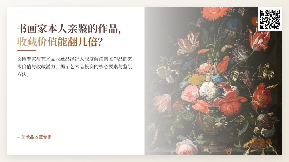 书画家本人亲鉴的作品,收藏价值能翻几倍 书画家本人亲鉴的作品,收藏价值能翻几倍