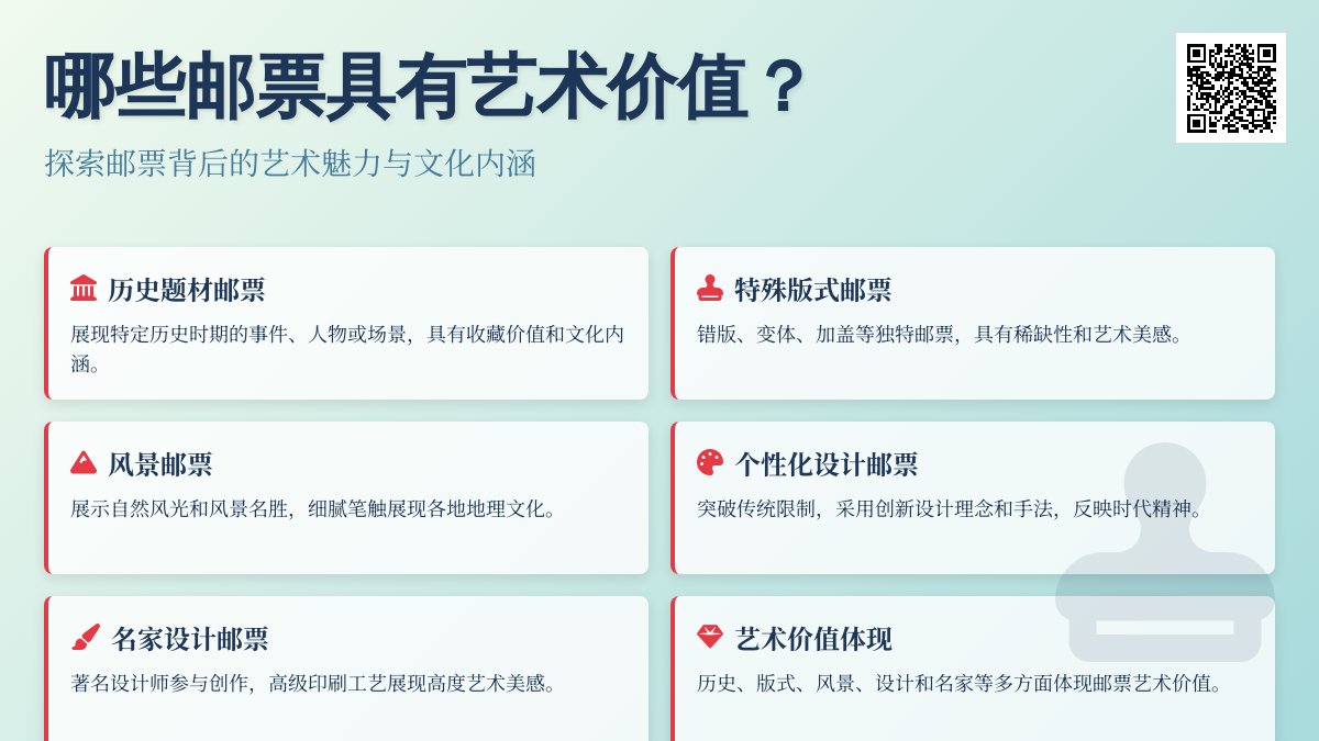 哪些邮票具有艺术价值？