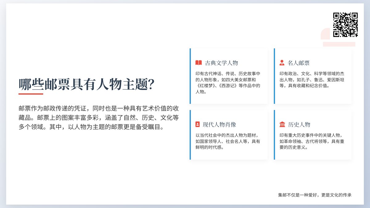 哪些邮票具有人物主题？