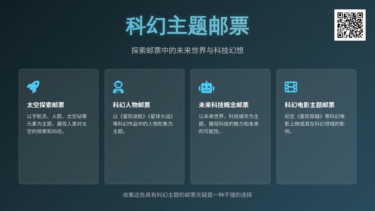 哪些邮票具有科幻主题？