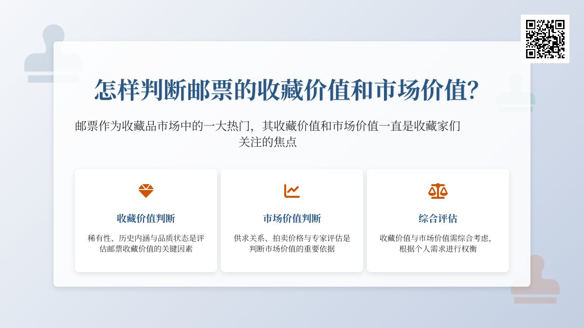 怎样判断邮票的收藏价值和市场价值？