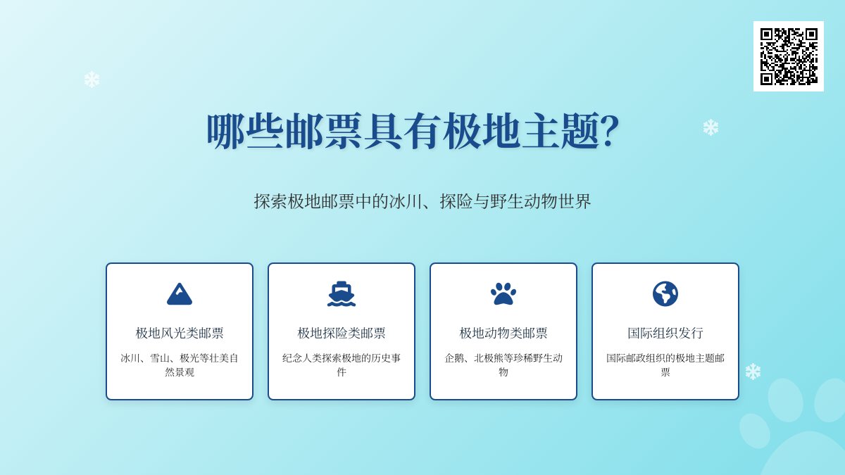 哪些邮票具有极地主题? 哪些邮票具有极地主题?